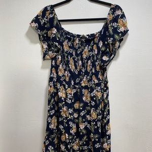 Off the shoulder dress